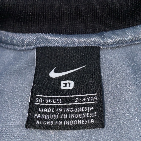 Nike Little Boys Outerwear Light Jacket Size 3T Black Grey Green - Picture 5 of 9